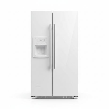 French Door Stainless Steel Refrigerator with Water Dispenser