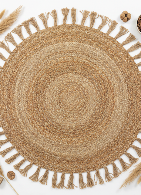 Bohemian Natural Jute Rug