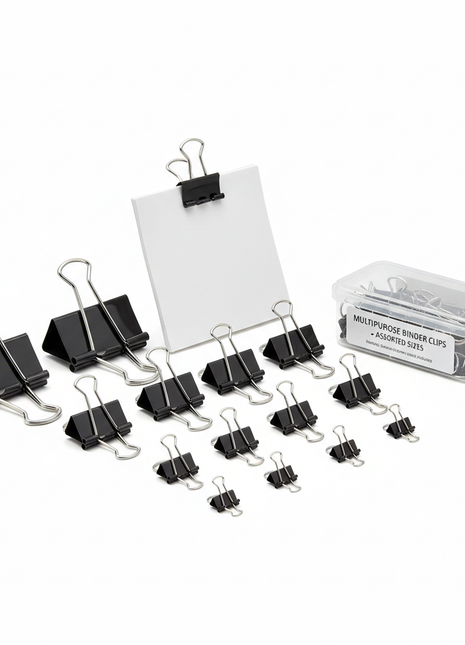 Multipurpose Binder Clips Set
