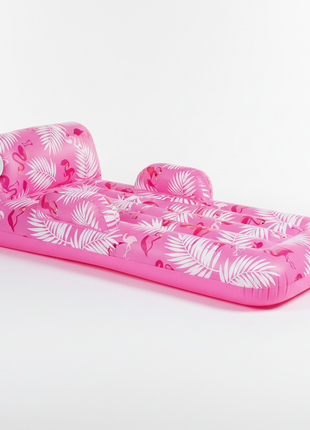 Tropical Flamingo Inflatable Pool Float Lounger