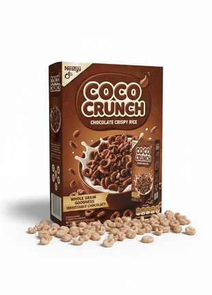 Chocolate Crispy Rice Cereal - Family Size