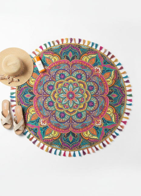 Bohemian Mandala Beach Mat