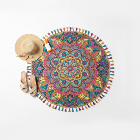 Bohemian Mandala Beach Mat