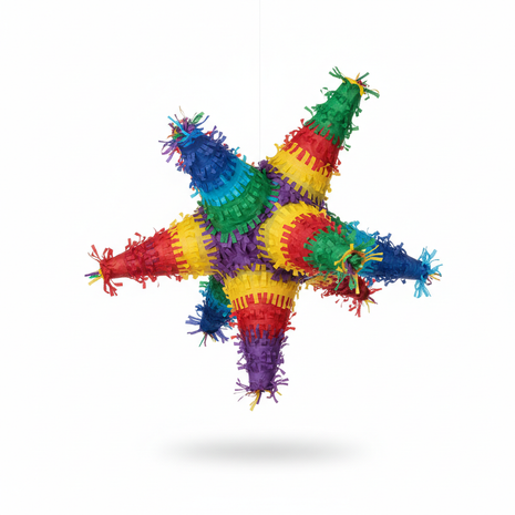 Traditional Mexican Star Piñata