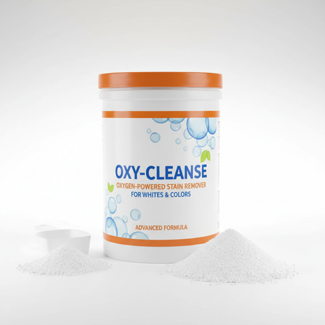 Oxygen-Based Laundry Stain Remover Powder - 3 lb Tub