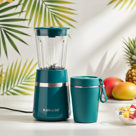 Tropical Smoothie Maker – Personal Blender with Travel Cup