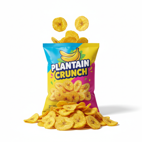 Plantain Chips – Crispy & Salted