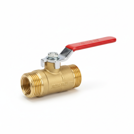 Ball Valve Water Shut-Off Valve — Full Port Brass