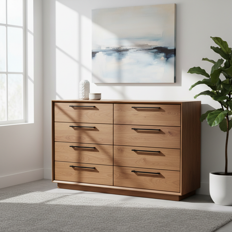 Modern 6-Drawer Dresser