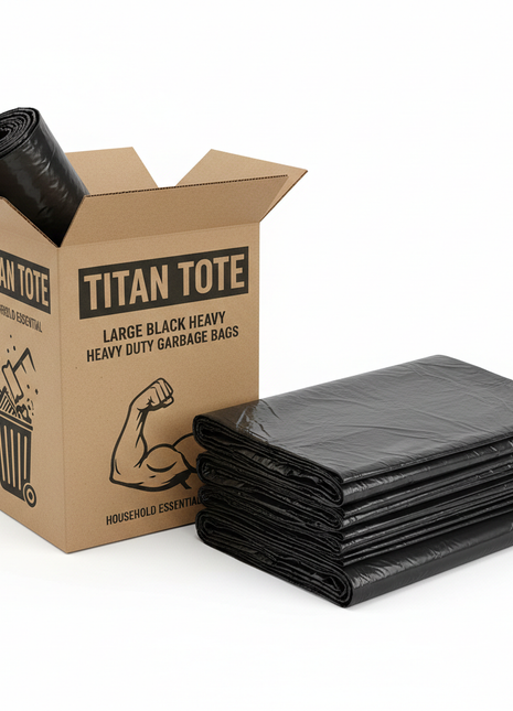 Trash Bags – Heavy-Duty Large Garbage Bags Bulk Pack