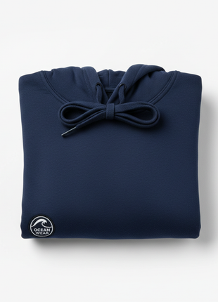 Navy Blue Pullover Hoodie