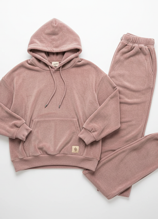 Women's Cozy Oversized Hoodie & Wide-Leg Sweatpants Set