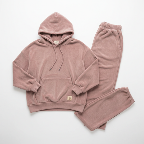 Women's Cozy Oversized Hoodie & Wide-Leg Sweatpants Set