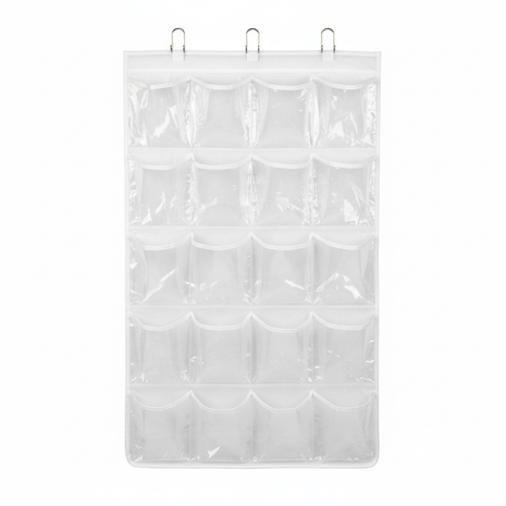 PocketPro 24-Pocket Over-the-Door Organizer with clear pockets