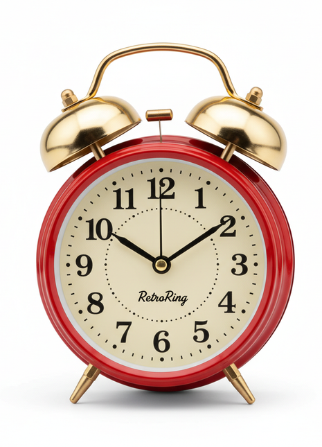 RetroRing Classic Alarm Clock