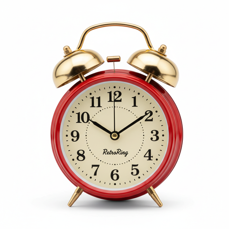RetroRing Classic Alarm Clock