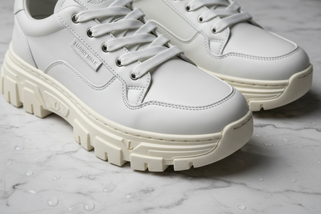 Court Luxe Low-Top Leather Sneaker