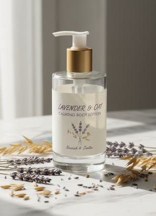 Lavender & Oat Calming Body Lotion
