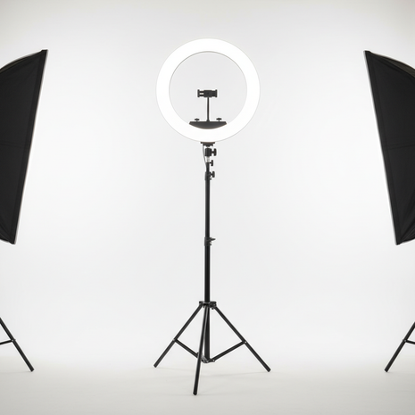 LED Ring Light 18-inch with Tripod Stand
