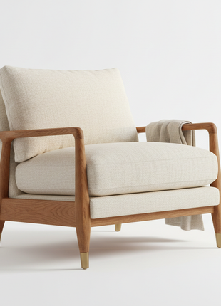Linen Armchair