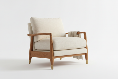 Linen Armchair