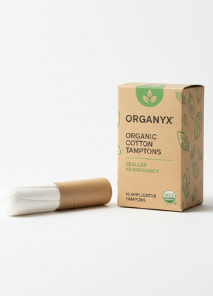 Organic Cotton Tampons - Regular Absorbency