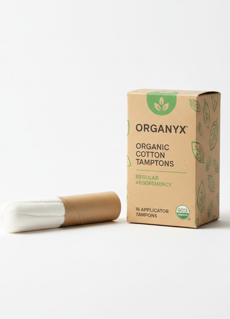 Organic Cotton Tampons - Regular Absorbency