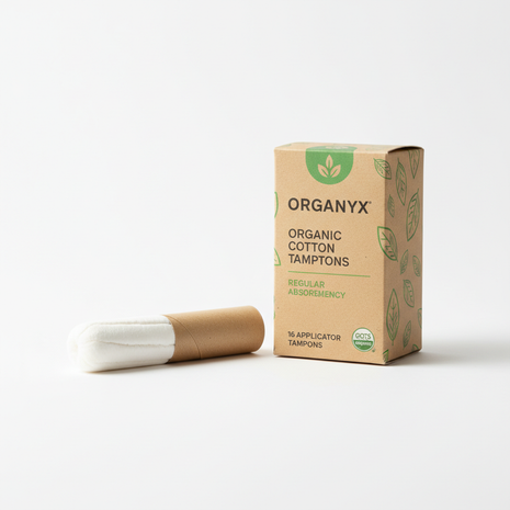 Organic Cotton Tampons - Regular Absorbency