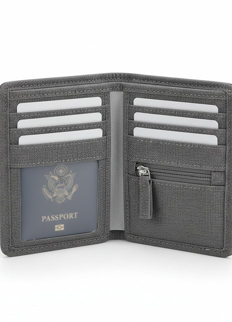 RFID Blocking Travel Wallet