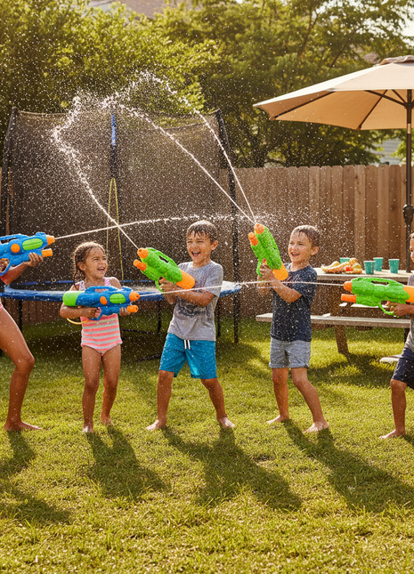 Water Guns – High-Capacity Super Soaker Blasters for Kids & Adults