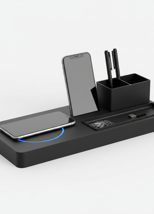 Wireless Charging Desk Organizer